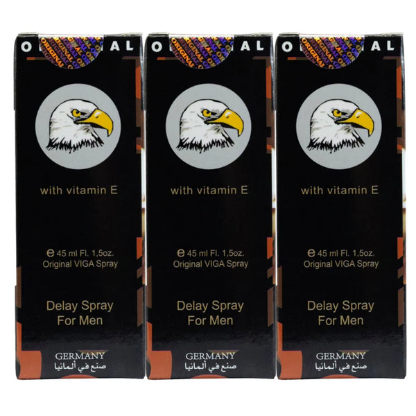VIGA 1 Million Strong Delay Spray 45ml (3 Pack)