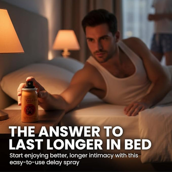 400000 Delay Spray for Men | Last Longer in Bed | 150 Sprays | Desensitizing for Premature Ejaculation PE | 45ml | Helps Prolong and Control Climax