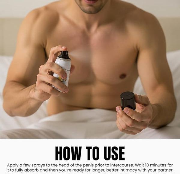 240000 Delay Spray for Men | Last Longer in Bed | 150 Sprays | Desensitizing for Premature Ejaculation PE | 45ml | Helps Prolong and Control Climax
