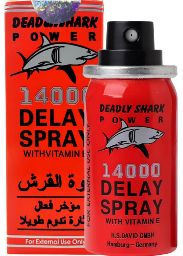 Deadly Shark Power 14000, 45ml, Spray for Men, 3 Pack