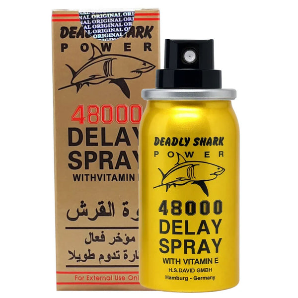 Deadly Shark Power 48000 Delay Spray 45ml (3 Pack)